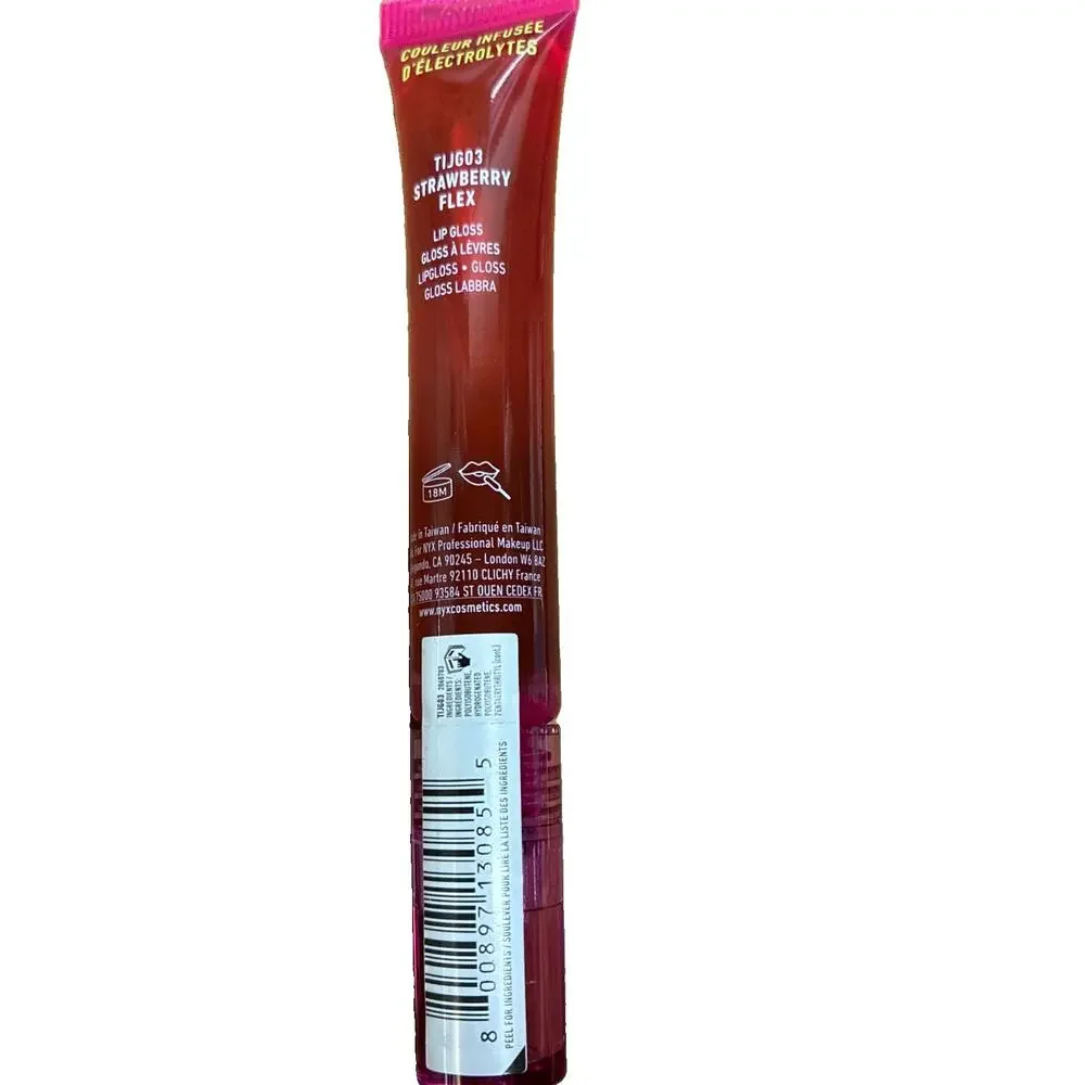 NYX This Is Juice Gloss Lip Gloss Strawberry Flex TIJG03